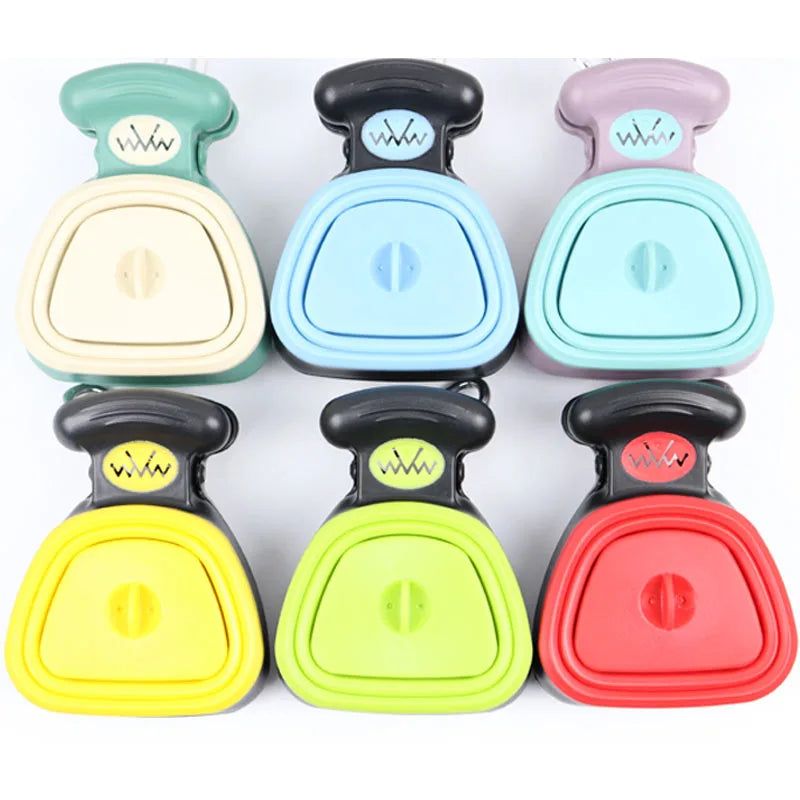 Foldable Dog Pooper Scooper with Biodegradable Bags for Efficient Waste Cleanup