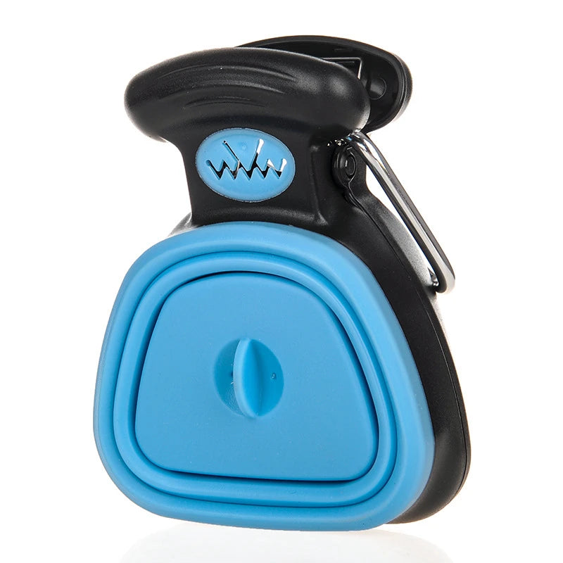 Foldable Dog Pooper Scooper with Biodegradable Bags for Efficient Waste Cleanup