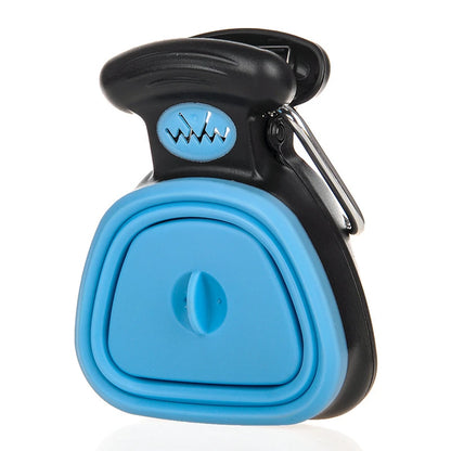 Foldable Dog Pooper Scooper with Biodegradable Bags for Efficient Waste Cleanup